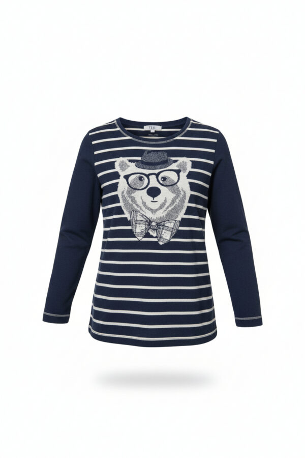 Pyjama Lange Broek - Leon et Leonie - 12H22002 - Blauw
