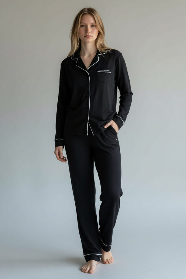 Tommy Hilfiger -211.UWOUW03207BDS-Pyjama Pyjama Tommy Hilfiger -211.UWOUW03207BDS