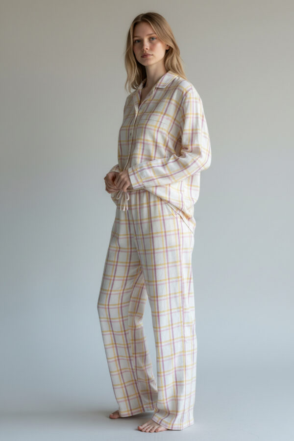 pyjama-lange-broek-dorelit-jasmijn-geel