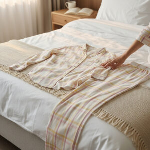 pyjama-lange-broek-dorelit-jasmijn-geel