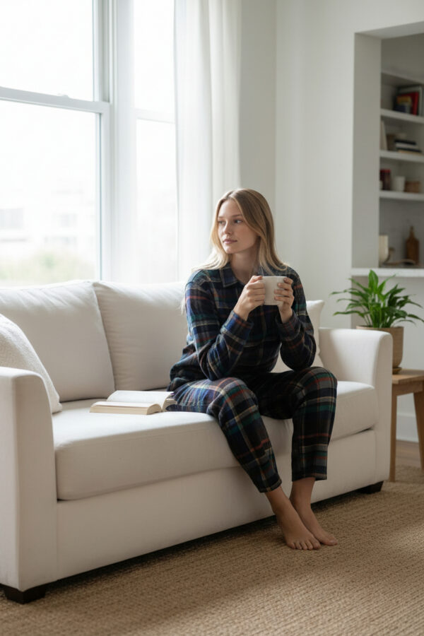 pyjama-lange-broek-dorelit-jayden-bruin